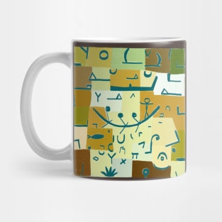 Paul Klee Inspired - Legend of the Nile #3 Mug